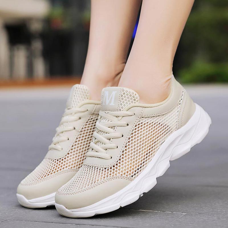 Japanese Lifestyle Name - Summer Breathable Sneakers Women Mesh Women's