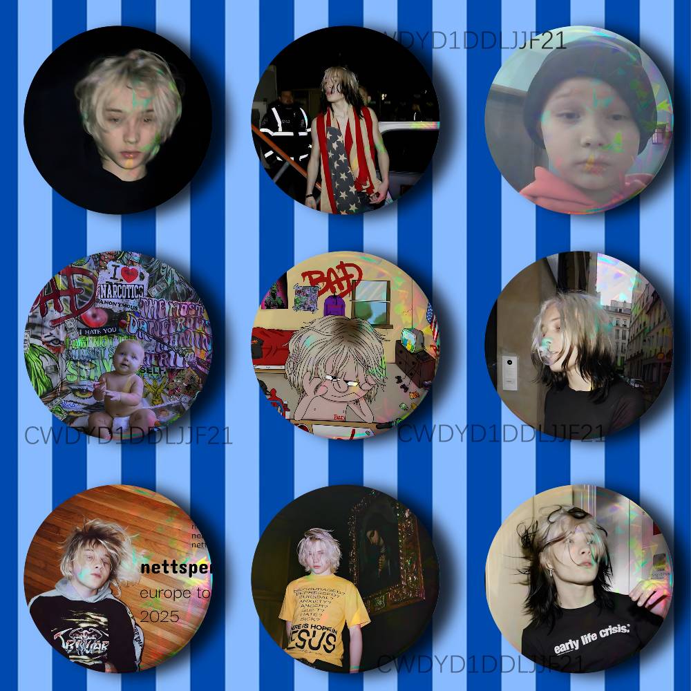 Japan Lifestyle - N-Nettspend early life crisis Brooch Creative