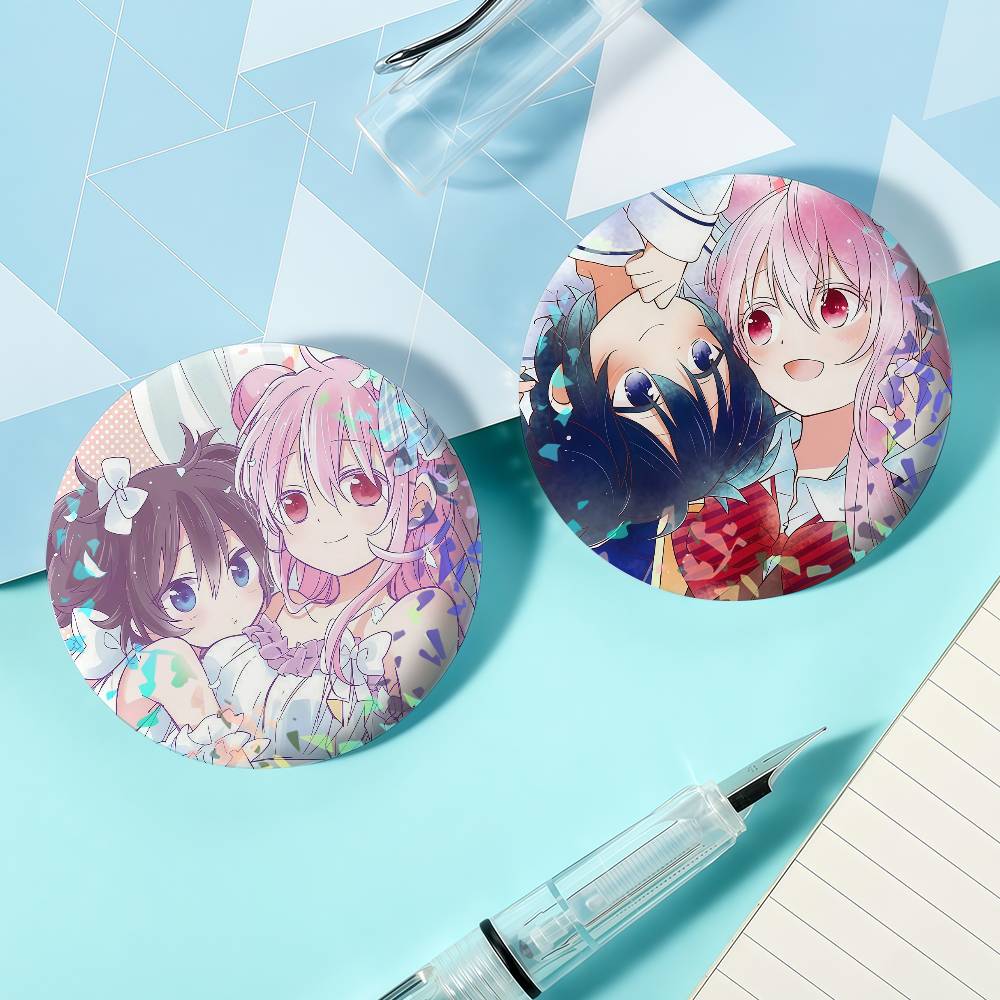 Japan Lifestyle - Anime H-Happy S-Sugar Life Laser Badge