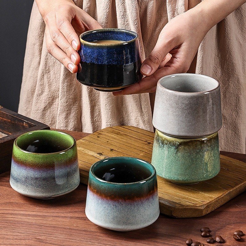Japanese Healthy Lifestyle - Ceramics Cups Japanese Stoneware Porcelain 225ml