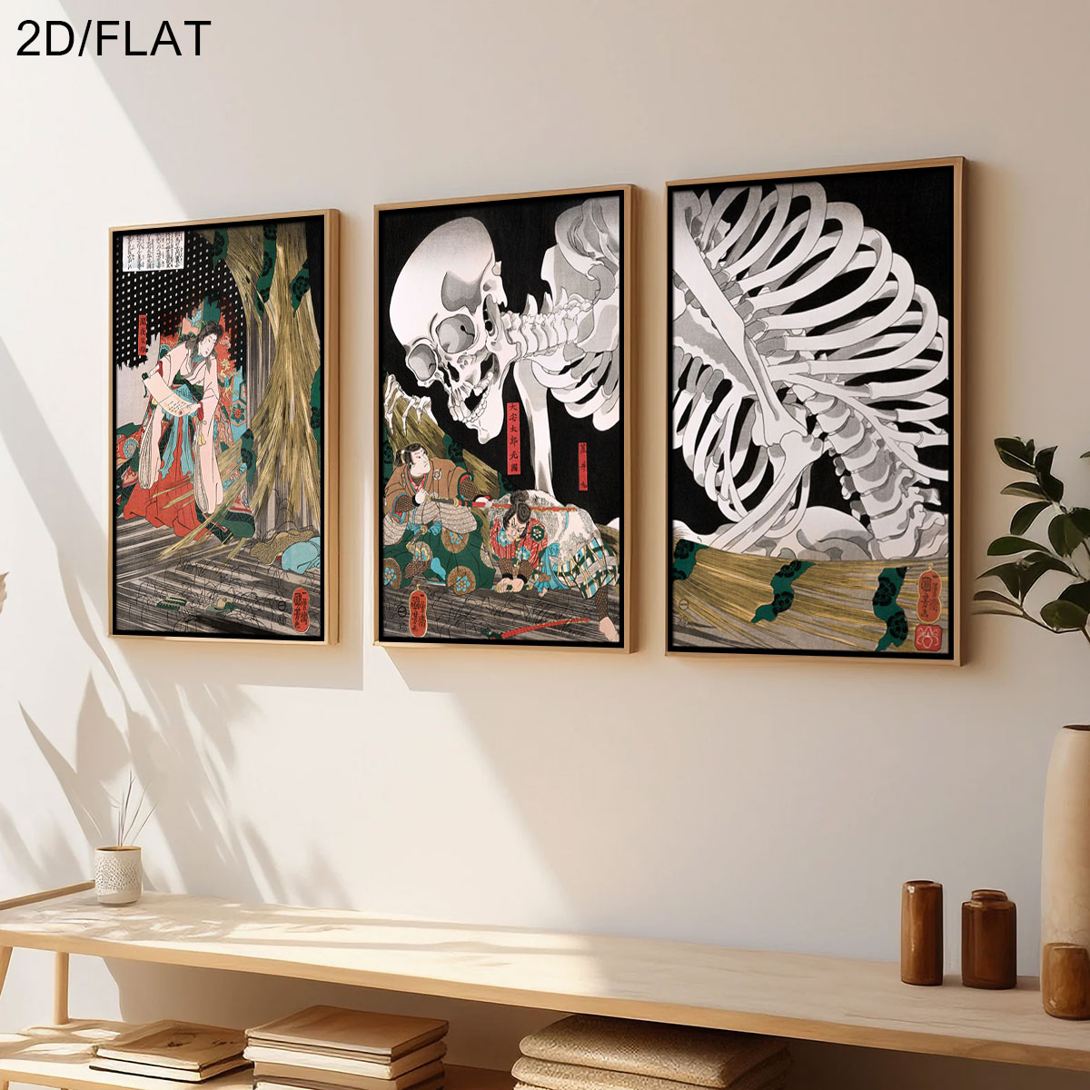 3pcs Retro Japanese Takiyasha  - Japanese Lifestyle ulasan dan harga