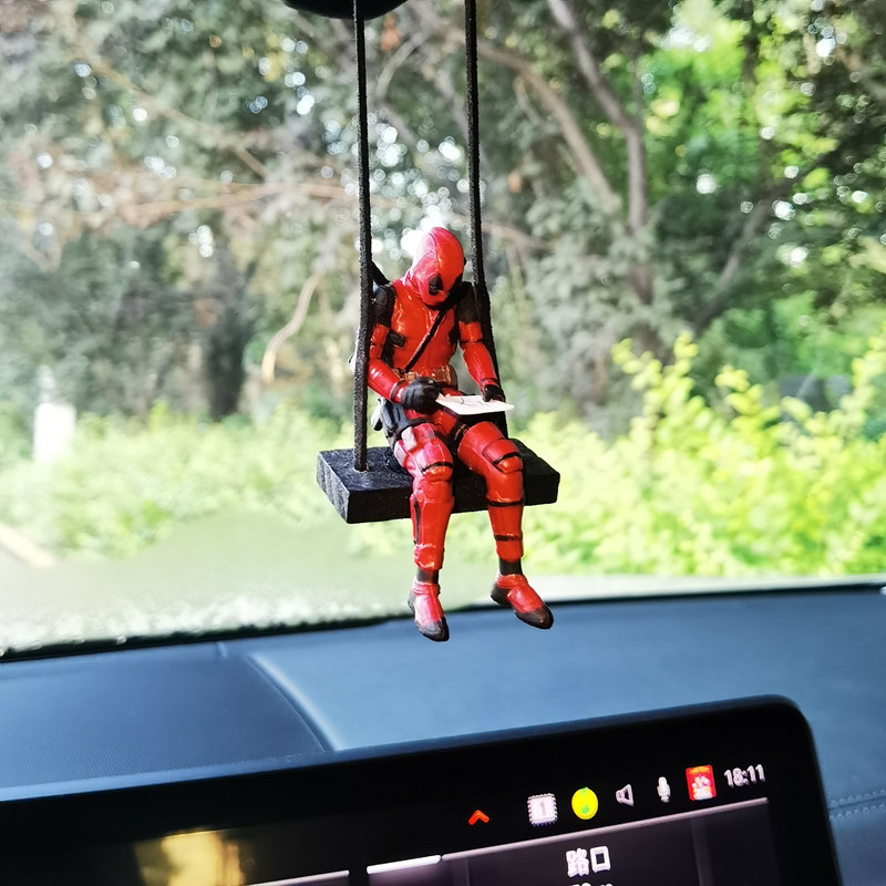 NWE Marvel Deadpool Car Rearvi - Japan Lifestyle ulasan dan harga