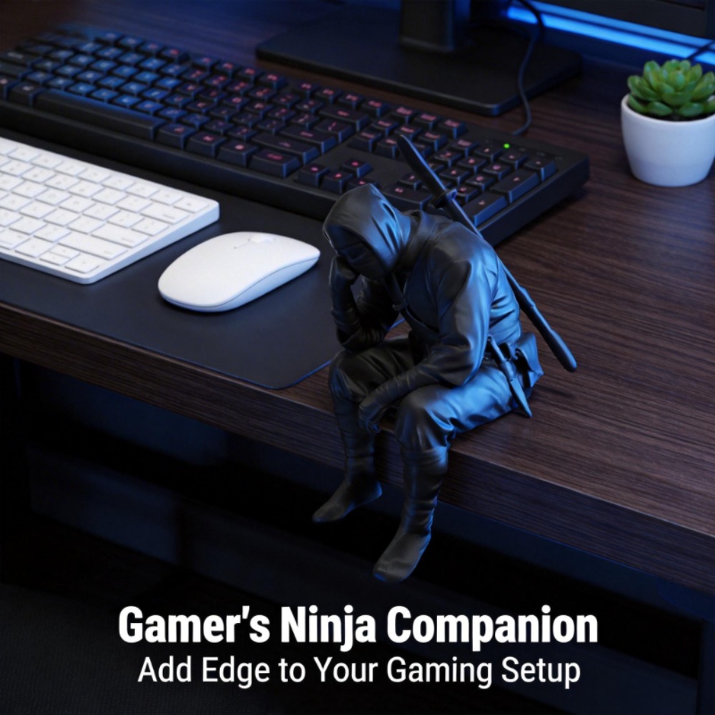 Japanese Seated Ninja Figurine - Japan Lifestyle ulasan dan harga
