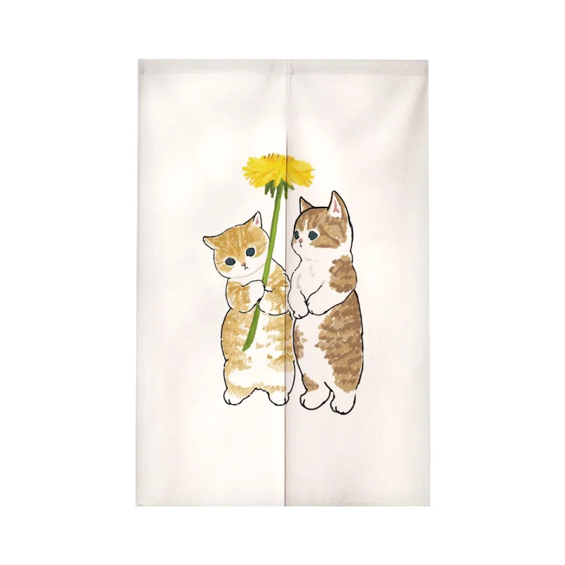 Funny Cat Japanese Door Curtai - Noren Curtain Doorway ulasan dan harga