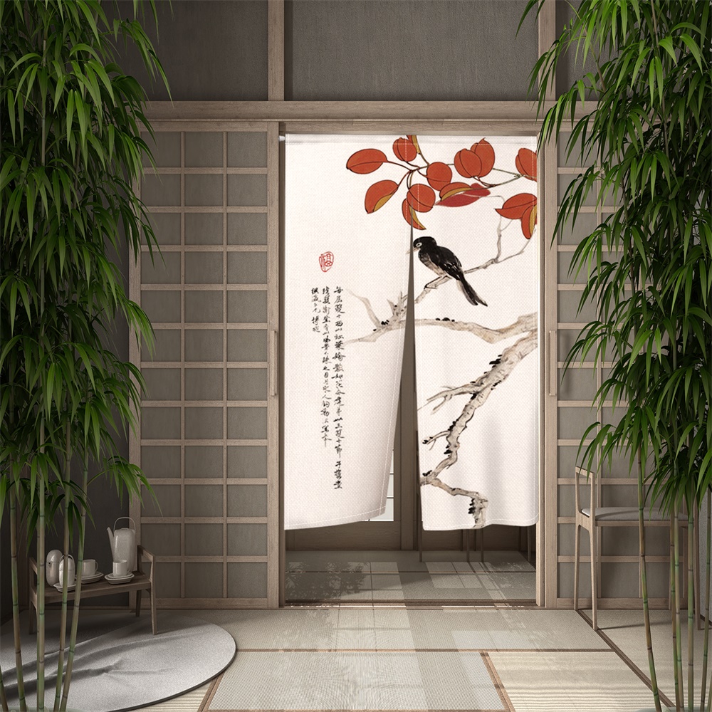Japanese Noren Doorway Chinese - Noren Curtain Doorway ulasan dan harga