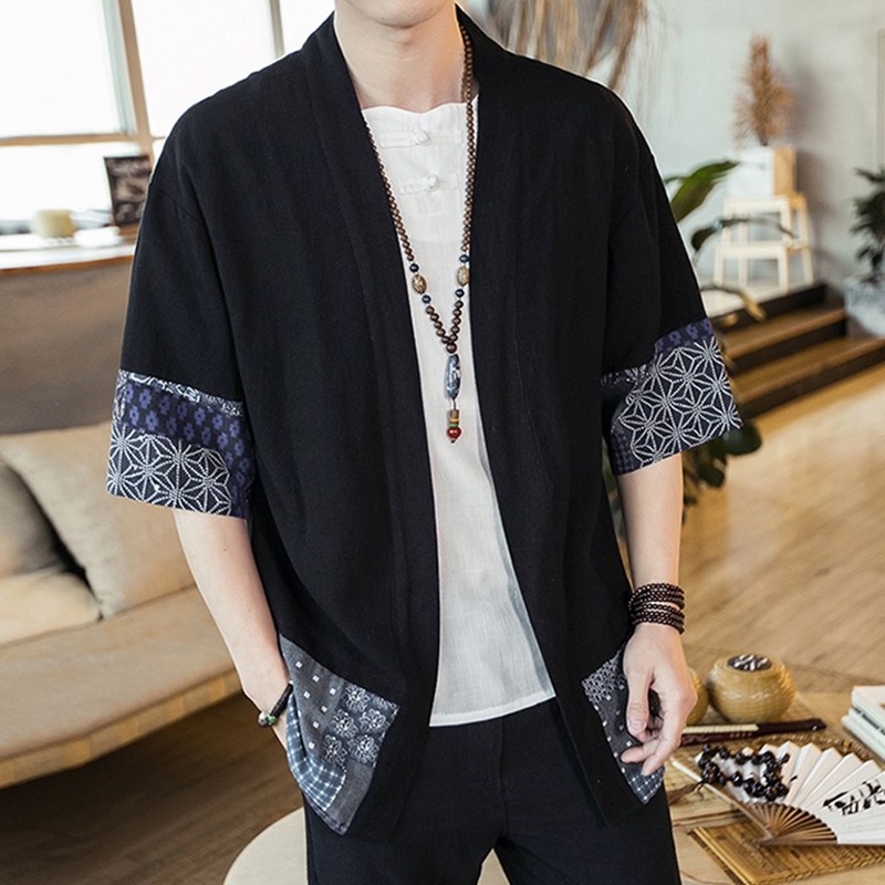 Japanese Kimono Men Cardigan S - Japanese Lifestyle ulasan dan harga